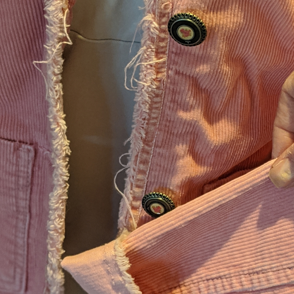 Pink Cord Jacket - Picture 3 of 11